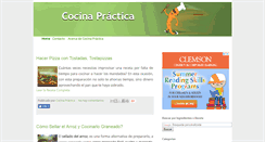 Desktop Screenshot of cocinapractica.net