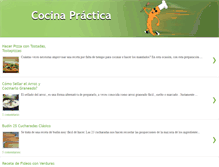 Tablet Screenshot of cocinapractica.net